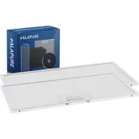 Alapure Filtre métallique compatible avec Gaggenau 11004995 317 x 159 x 8 mm