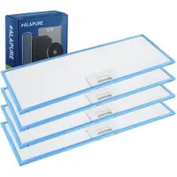 Alapure Filtre métallique compatible avec Electrolux 4055318085, 456 x 159,5 mm
