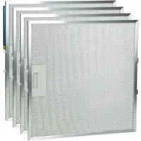 Alapure Filtre métallique adapté au jacuzzi 481248058144 320 x 320 x 10 mm