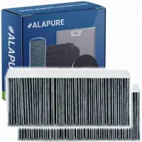 Alapure CleanAir Aktivkohlefilter adapté à Siemens 11018621 / AA210110 / LZ46810 / 11034172 / 11010506