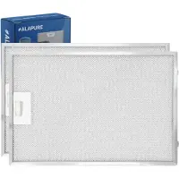 Alapure Filtre métallique compatible avec le modèle Profilo 742967 / 00742967 388 x 265 x 8 mm