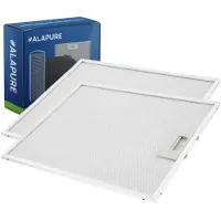 Alapure Filtre métallique compatible avec le modèle Best 80877665 (342 x 285 x 8 mm)