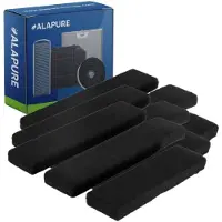 Alapure Filtres à charbon actif adaptés au Novy Monoblock 98001 (3 pièces)