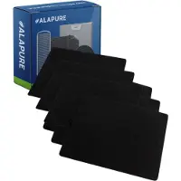 Alapure Filtre à charbon actif Longlife compatible avec le modèle Roblin 112.0261.258 / F12 (2 pièces)