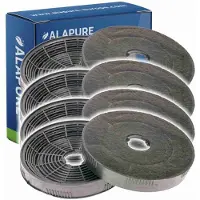 Alapure Filtre à charbon actif adapté au Grundig KF971100007 / KF9189204771 (2 pièces)