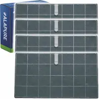 Alapure Filtre à charbon actif adapté pour Bauknecht AMC058 / 482000008330