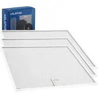 Alapure Filtre métallique compatible avec IKEA 4055366613 333 x 295 x 8 mm