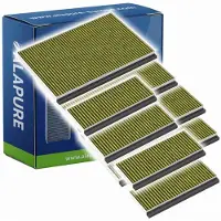 Alapure Filtre à charbon actif HFK388 CleanAir Plus compatible avec les modèles 11042136 / 17005388 / 17005802 / 17001205 / DWZ1AF1B6 / Z51AFB1X6 (jeu)