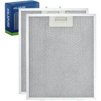 Alapure Filtre métallique compatible avec Atag 18831 / 88017203 318 x 258 x 8 mm