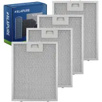 Alapure Filtre métallique compatible avec le modèle Klarstein 10032230, 244 x 313 mm
