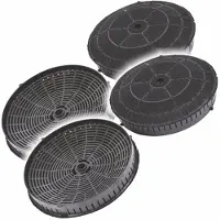 Wpro Filtre à charbon type 57 / AMC072 (2 pièces)