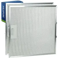 Alapure Filtre métallique adapté pour Scholtes 481248058144 320 x 320 x 10 mm
