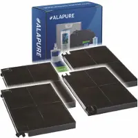 Alapure Filtre à charbon actif HFK139 compatible avec les modèles MCFE16 / 9029800621 / EFF55 / 92X3413 / 1120016758