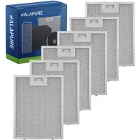 Alapure Filtre métallique compatible avec le modèle Klarstein 10032230, 244 x 313 mm