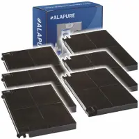 Alapure Filtre à charbon actif adapté pour DeDietrich MCFE16 / EFF55 / 9029800621