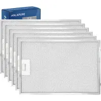 Alapure Filtre métallique adapté pour Neff 742967 / 00742967 388 x 265 x 8 mm