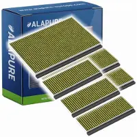 Alapure Filtre à charbon actif CleanAir Plus compatible avec les modèles Siemens 11042136 / 17005388 / LZ10AFA00 (lot)