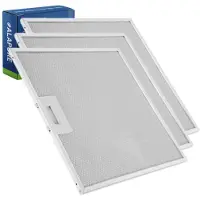 Alapure Filtre métallique adapté pour AEG 50268967002 320 x 320 mm