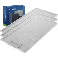 Alapure Filtre métallique compatible avec Neff 11022472 382 x 192 x 8 mm
