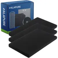 Alapure Filtre à charbon actif compatible avec le Novy Monoblock 7300055 / 563-80057