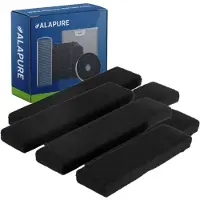 Alapure Filtres à charbon actif adaptés au Novy Monoblock 98001 (3 pièces)