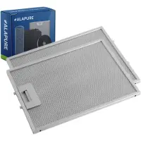 Alapure Filtre métallique compatible avec le Novy 508-9008 / 6200020 315 x 270 x 9 mm