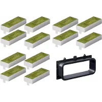 Alapure Kit de filtres à charbon actif CleanAir compatible avec Gaggenau 17007113 / CA082010
