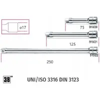 Beta Utensili Extension Pour Clé à Cadre 125 Mm Male/female 3/8
