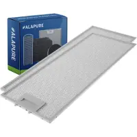 Alapure Filtre métallique compatible avec Siemens 11022474, 482 x 192 x 8 mm