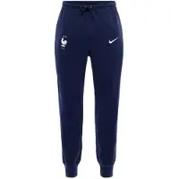 Nike Pantalon de jogging en molleton Football FFF Club pour homme - Bleu | Taille M