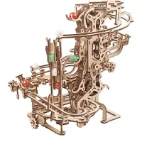 Ugears - Marble Circuit de Billes en Bois - Maquette en Bois a Construire Puzz - 400 pièces