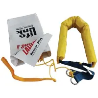 Lalizas Lifelink Kit de bouées de sauvetage jaune jaune One Size