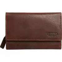 Mano Cuir porte-monnaie Don Simon Ladies Zip Wallet Brown brun