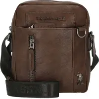 U.s. polo assn. ASSN. sac à épaule bandoulière Cambridge Crossbody Bag Dark Brown marron foncé