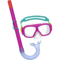 Bestway set de plongée rose 24035