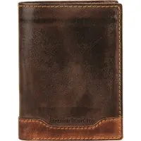 Bruno Banani Cuir porte-monnaie Alicante Wallet High With Flap Brown / Cognac brun