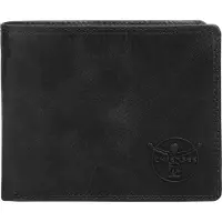 Chiemsee Cuir porte-monnaie Dalian Wallet Black noir