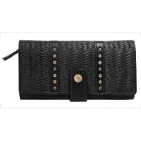 Chiemsee porte-monnaie Perth Wallet with Flap Black noir