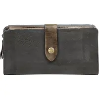 Bruno Banani Cuir porte-monnaie Lyon Wallet With Flap Blue bleu