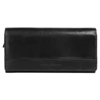 Bruno Banani porte-monnaie Frankfurt Wallet with Flap Black noir