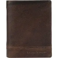 Bruno Banani Cuir porte-monnaie Frankfurt Wallet With Flap Brown brun