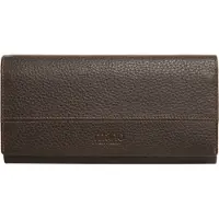 Mano Cuir porte-monnaie Don Tommas Long Wallet Brown brun