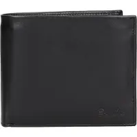 Esquire porte-monnaie New Silk Wallet Black noir