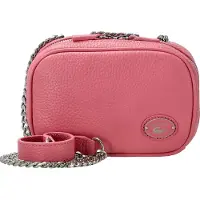 Lacoste sac à épaule bandoulière Origin Croc Square Crossover Bag Reseda rose