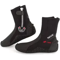 Seac Sub Basic Hd Booties 3 Mm Noir EU 36-37