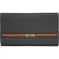 Mano Porte-monnaies 'Don Leonardo' gris / orange