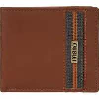 Mano porte-monnaie Don Leonardo RFID Wallet Cognac terracotta