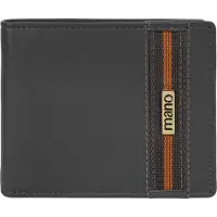 Mano Porte-monnaies 'Don Leonardo' gris / orange