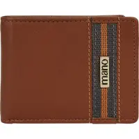 Mano porte-monnaie Don Leonardo RFID Mini Wallet Cognac terracotta