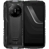 Doogee Fire 3 Ultra 5.5" Double SIM Android 15 USB Type-C 6 Go 256 Go 8350 mAh Noir et Gris